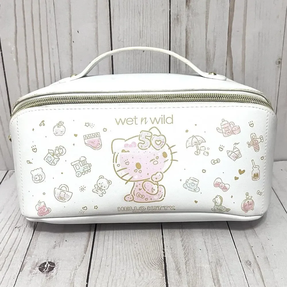 Hello Kitty Wet N Wild Make-Up Bag 50th Anniversary Limited Edition